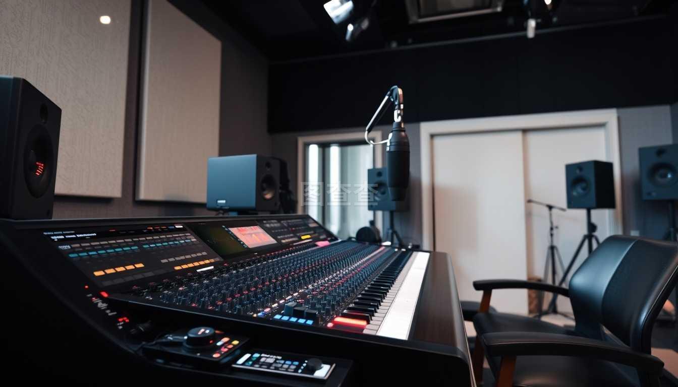 录音棚混音台 专业音乐制作的中枢与艺术